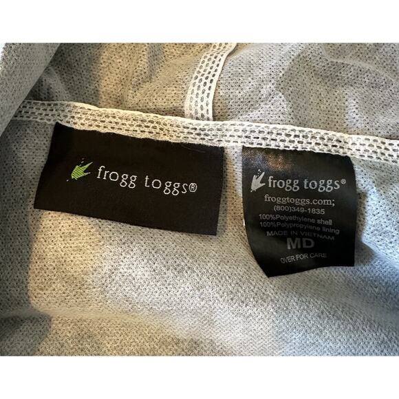 Frogg Toggs Rain Suit Jacket And Pants Set Size Medium Men’s Black - Picture 3 of 16